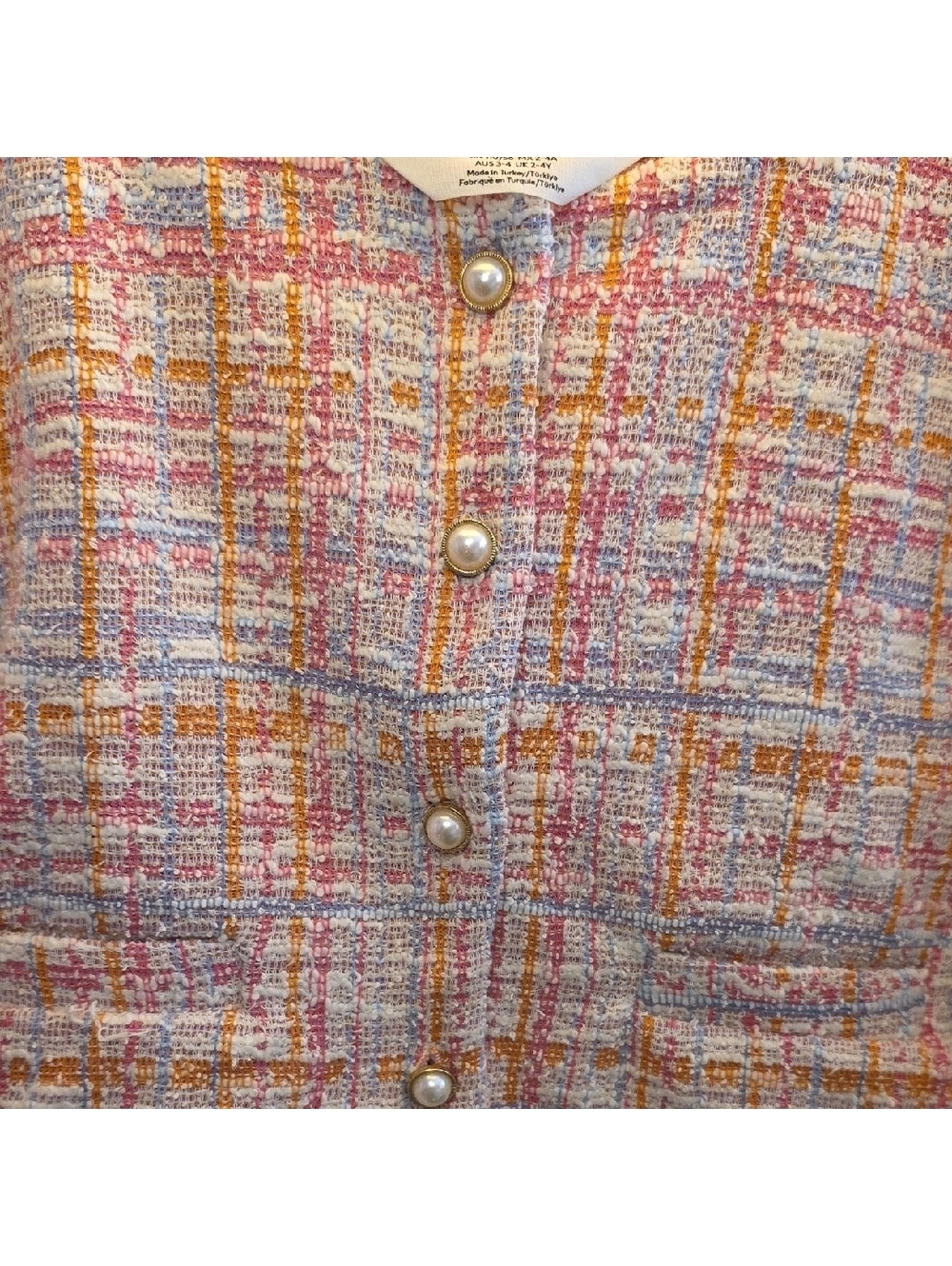 H&M Multicolor Tweed Jacket - Picture 3 of 5